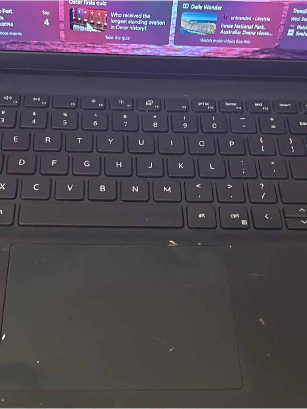 Dell Black Laptop with Subtle Matte Finish With Wireless Mouse